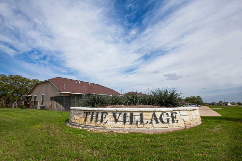 The Village at Creek Meadows; Two and Three Bedroom Pet Friendly Duplex Apartments for rent in College Station, TX near TAMU Texas A&M University