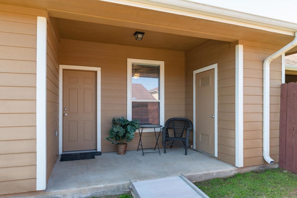 The Village at Creek Meadows; Two and Three Bedroom Pet Friendly Duplex Apartments for rent in College Station, TX near TAMU Texas A&M University